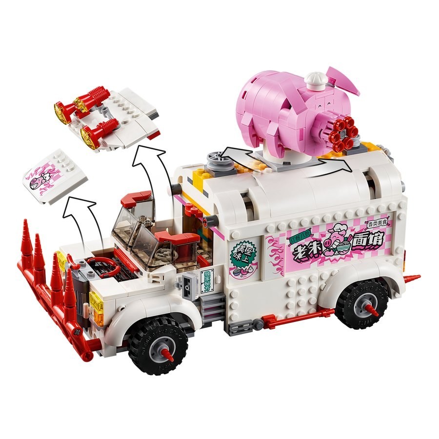 Lego Monkie Kid Pigsy'S Food items Truck