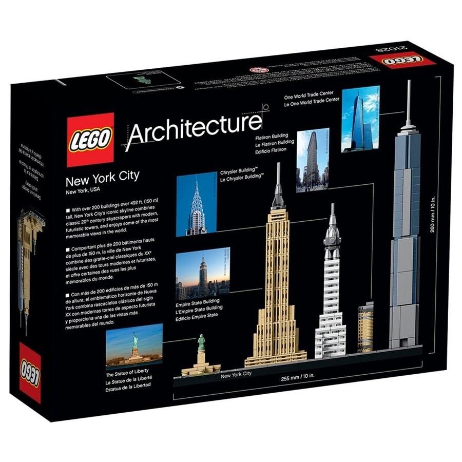 Stocking Stuffer Sale - Lego Architecture The Big Apple Area - Half-Price Hootenanny:£46
