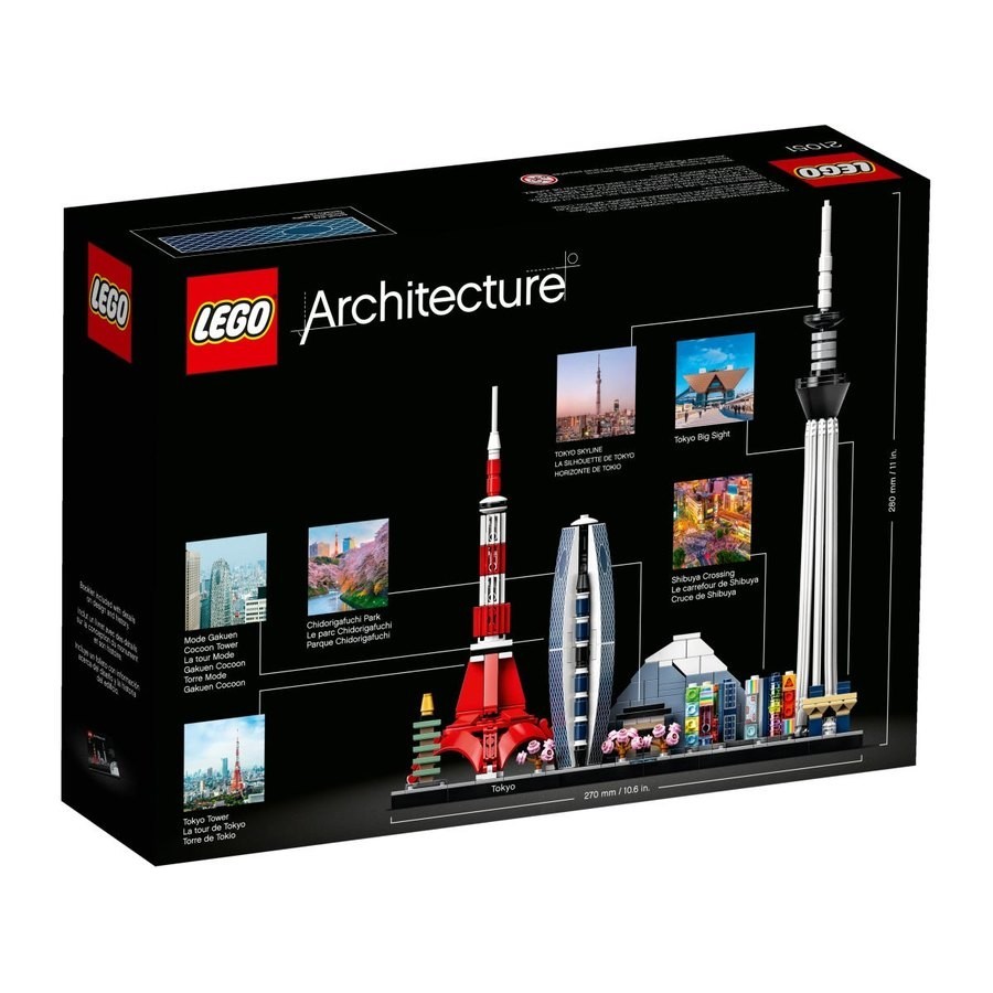 E-commerce Sale - Lego Architecture Tokyo - Labor Day Liquidation Luau:£49[lab11050ma]