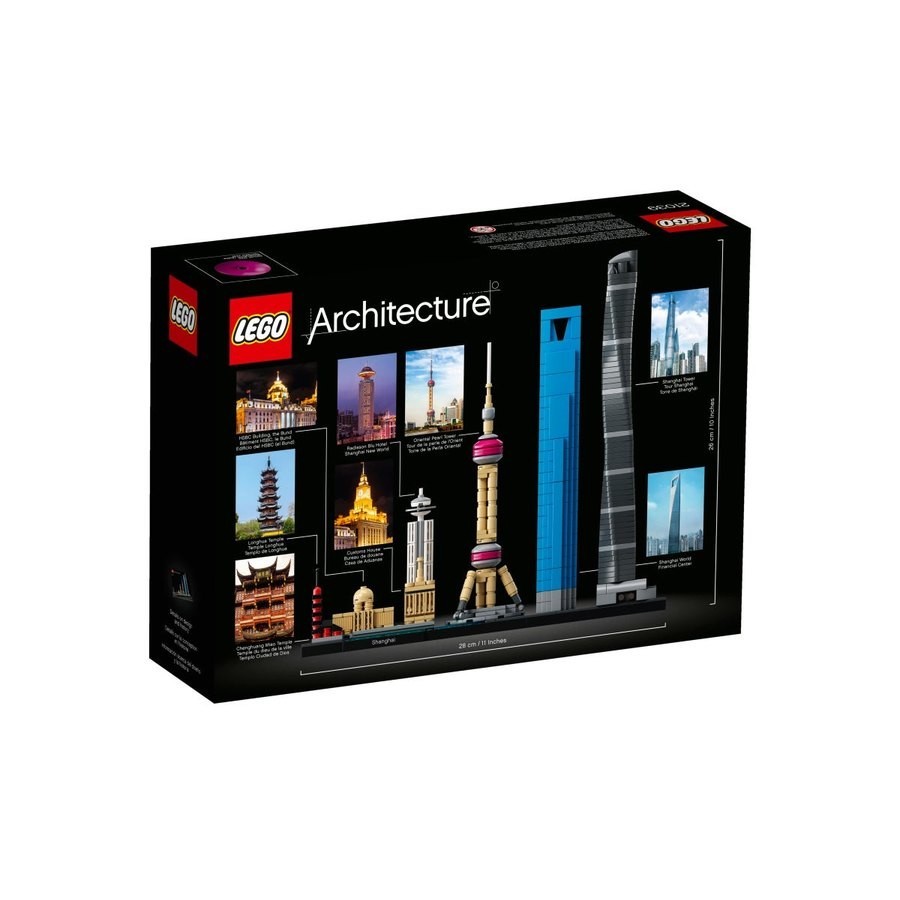 Seasonal Sale - Lego Architecture Shanghai - Closeout:£46