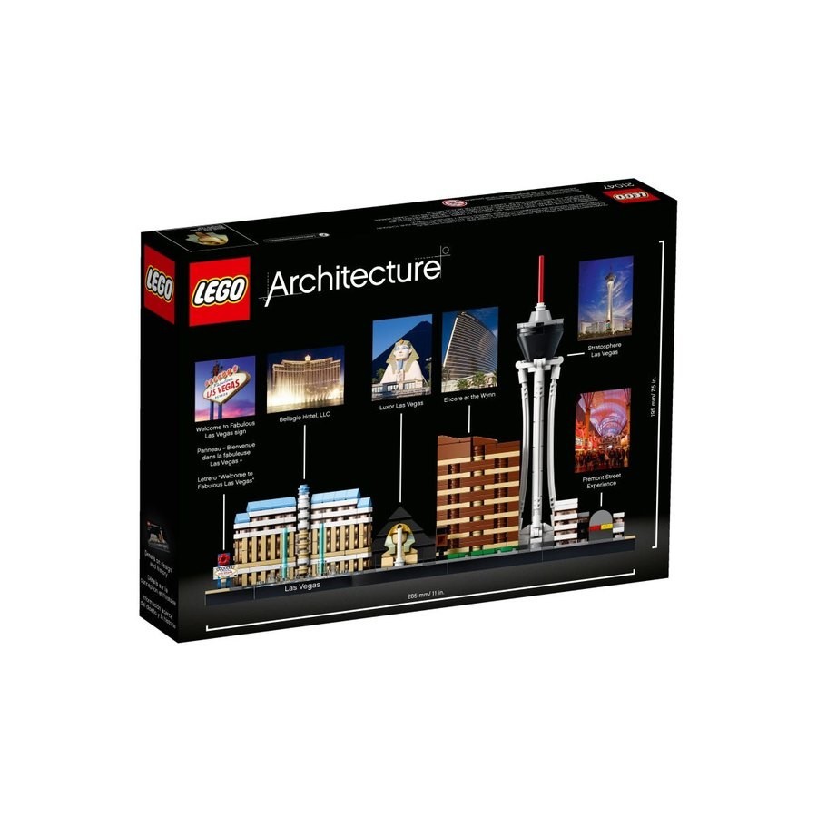 Late Night Sale - Lego Architecture Las Las Vega - Virtual Value-Packed Variety Show:£32