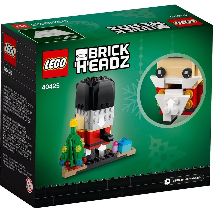 Winter Sale - Lego Brickheadz Nutcracker - Curbside Pickup Crazy Deal-O-Rama:£9[jcb11057ba]