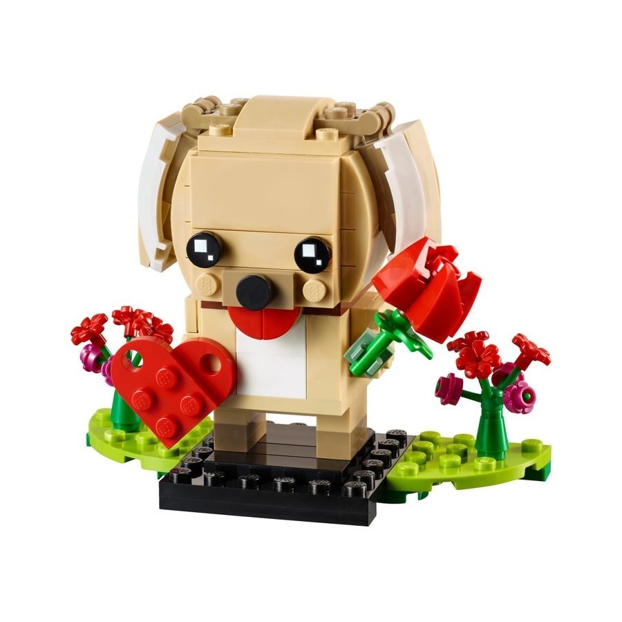 Lego Brickheadz Valentine's'S Puppy dog