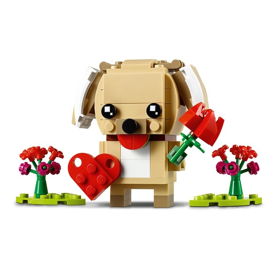 Lego Brickheadz Valentine'S Puppy dog