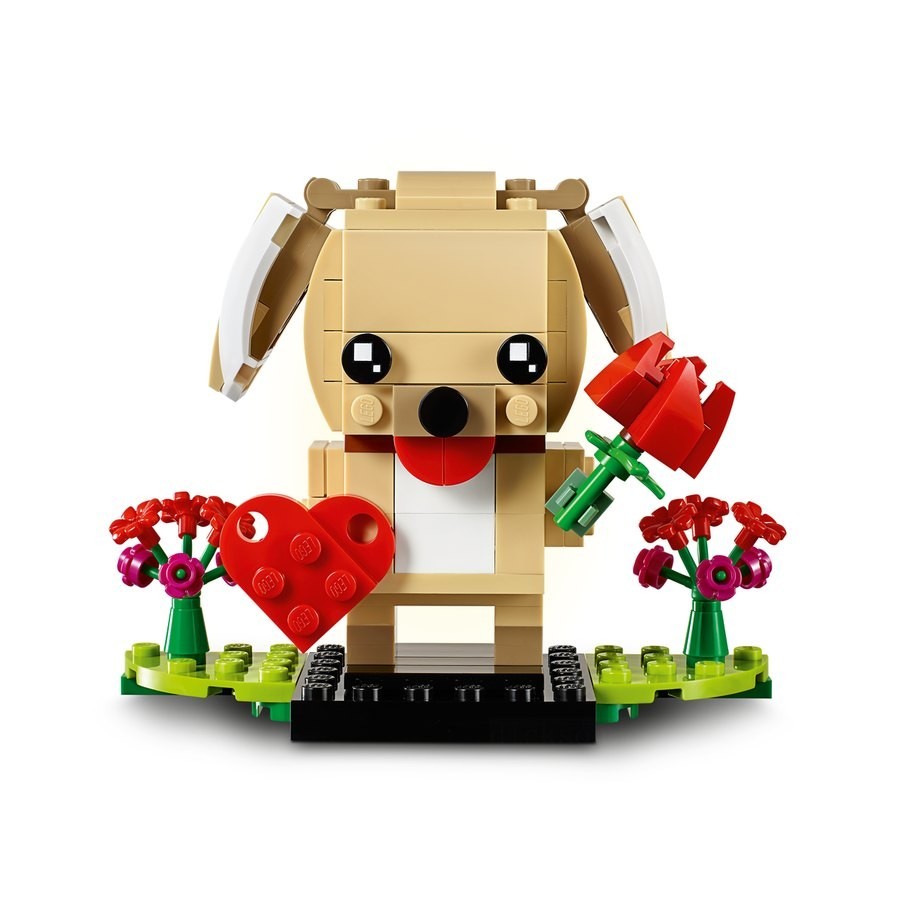 Father's Day Sale - Lego Brickheadz Valentine'S Puppy dog - Value:£9[lib11058nk]