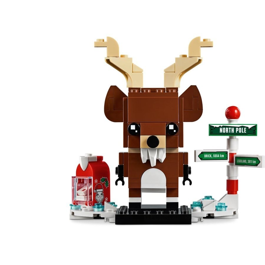 Lego Brickheadz Reindeerelf As Well As Elfie
