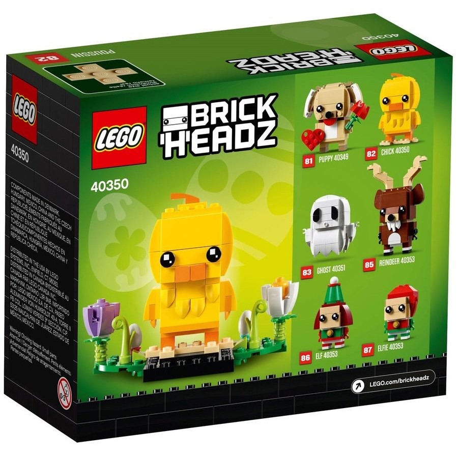 80% Off - Lego Brickheadz Easter Chick - Fourth of July Fire Sale:£9