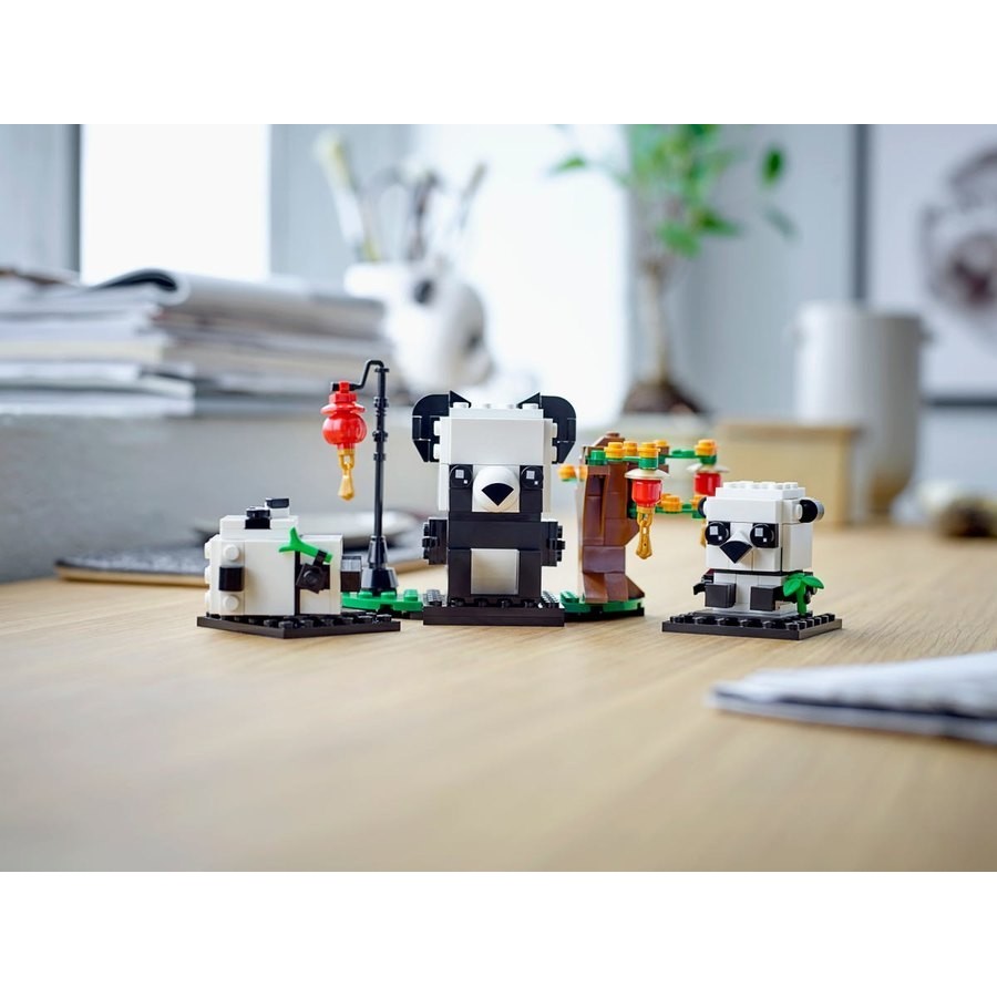 Warehouse Sale - Lego Brickheadz Chinese New Year Pandas - Spectacular Savings Shindig:£20