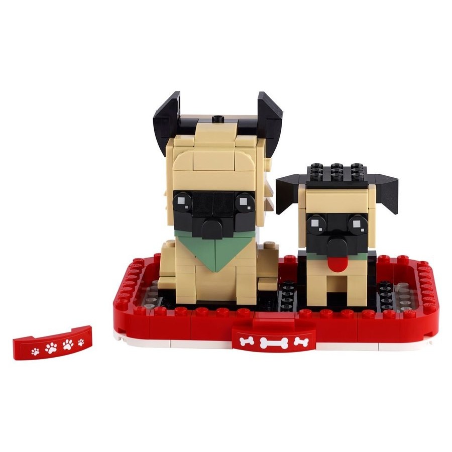 Last-Minute Gift Sale - Lego Brickheadz German Guard - Price Drop Party:£12[beb11062nn]