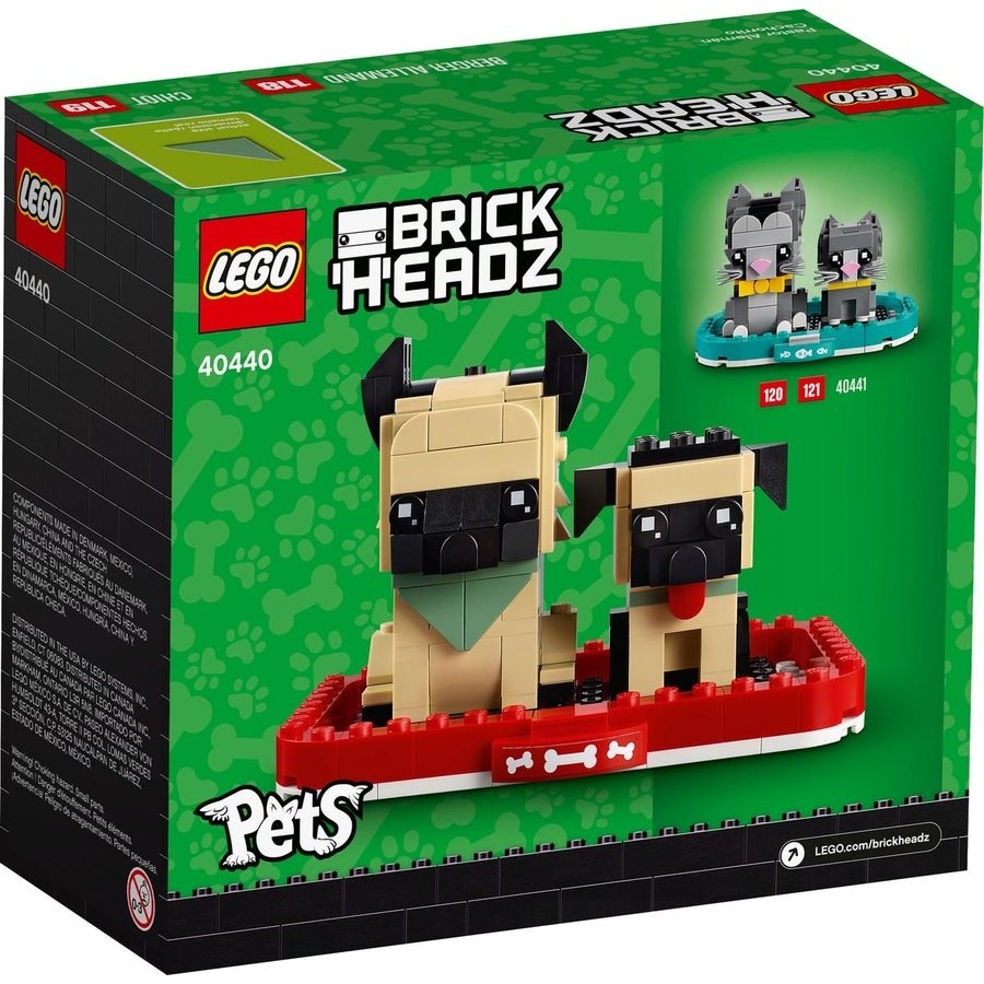 Lego Brickheadz German Shepherd