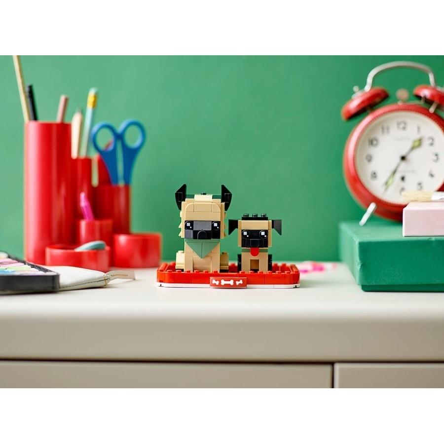 Curbside Pickup Sale - Lego Brickheadz German Shepherd - Two-for-One Tuesday:£12
