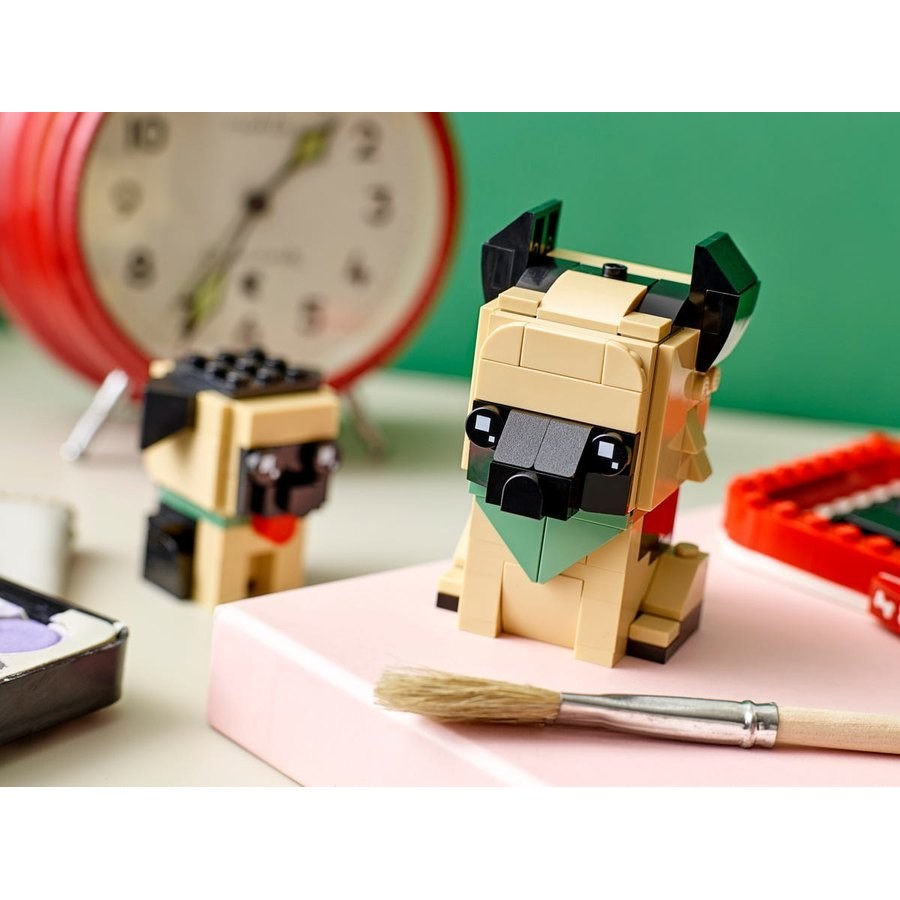 Christmas Sale - Lego Brickheadz German Shepherd - Value-Packed Variety Show:£13[cob11062li]
