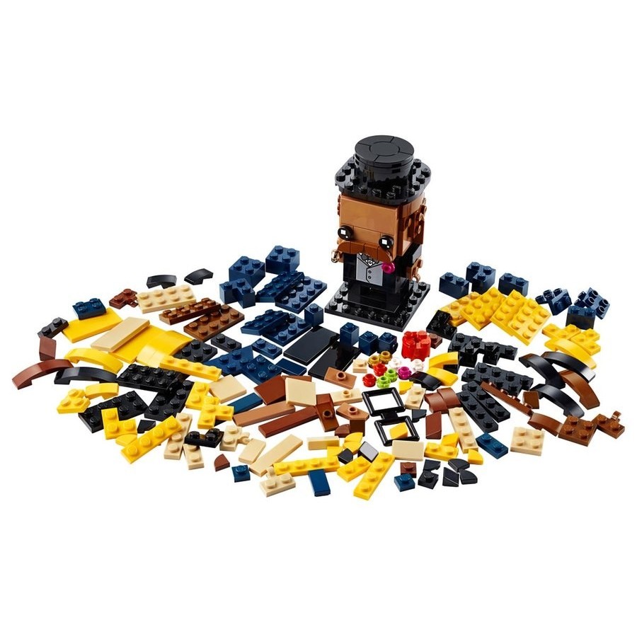 Lego Brickheadz Wedding Event Groom