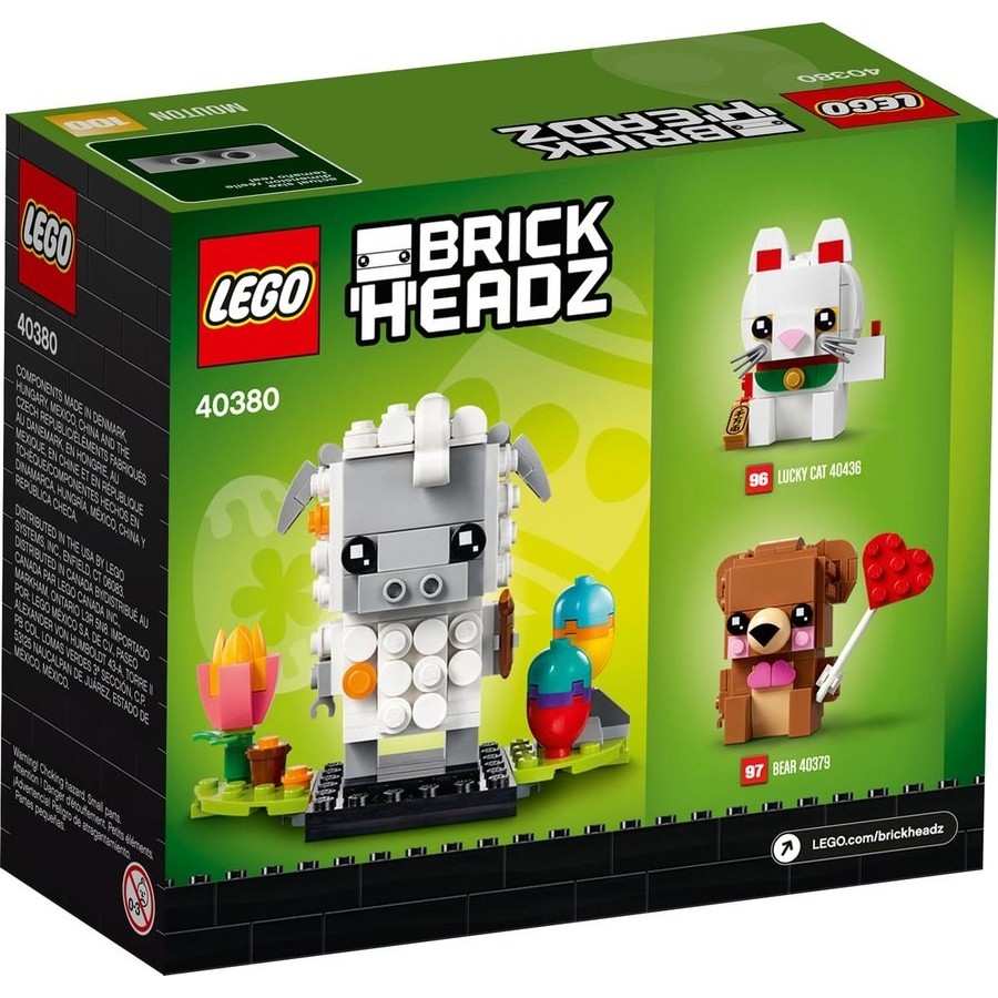 Discount Bonanza - Lego Brickheadz Easter Sheep - Unbelievable Savings Extravaganza:£9