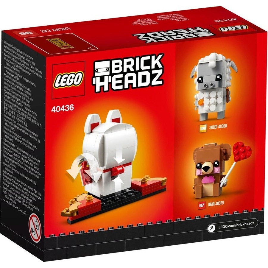 July 4th Sale - Lego Brickheadz Lucky Pet Cat - Halloween Half-Price Hootenanny:£9