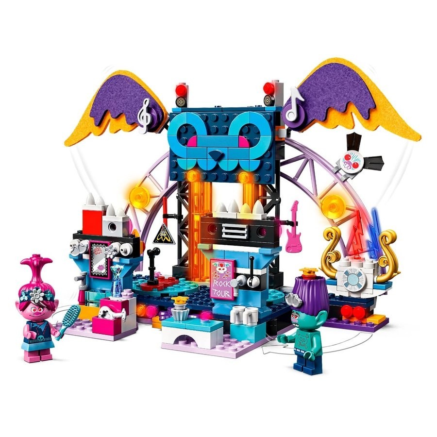 Exclusive Offer - Lego Trolls World Tour Volcano Rock City Show - Doorbuster Derby:£34[jcb11076ba]