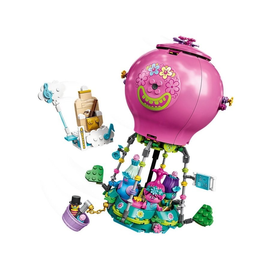 July 4th Sale - Lego Trolls World Tour Poppy'S Hot Air Balloon Adventure - Markdown Mardi Gras:£29[hob11077ua]