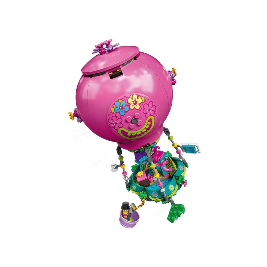 Lego Trolls World Tour Poppy'S Warm air Balloon Journey