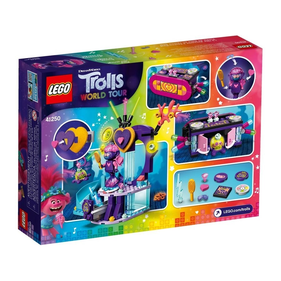 Lego Trolls World Tour Techno Coral Reef Dancing Group