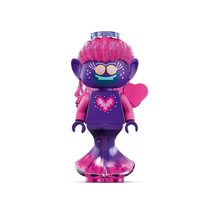 Half-Price Sale - Lego Trolls World Tour Techno Reef Dance Person - Christmas Clearance Carnival:£19