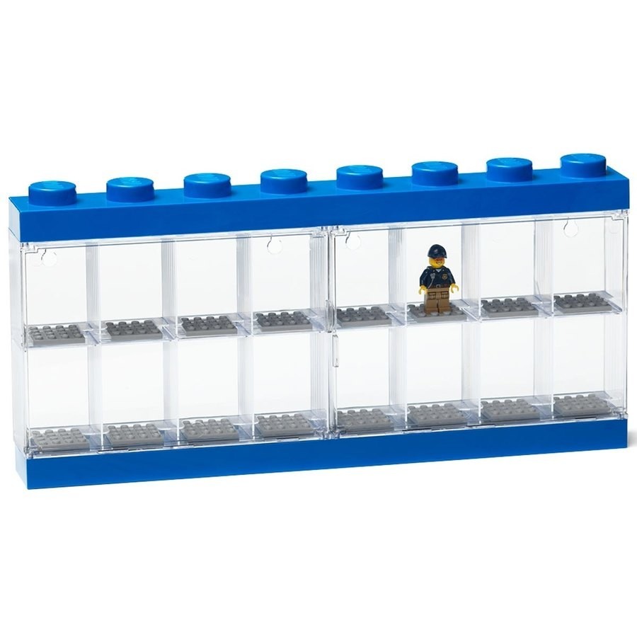 Lego Minifigures Lego Minifigure Case 16-- Blue