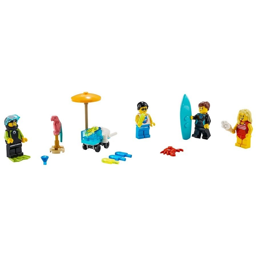 Discount Bonanza - Lego Minifigures Mf Set-- Summertime Celebration - Surprise Savings Saturday:£10[lab11085ma]
