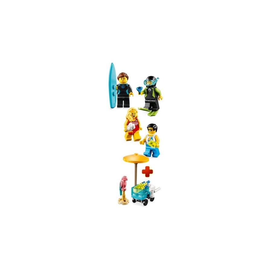 Lego Minifigures Mf Set-- Summertime Celebration