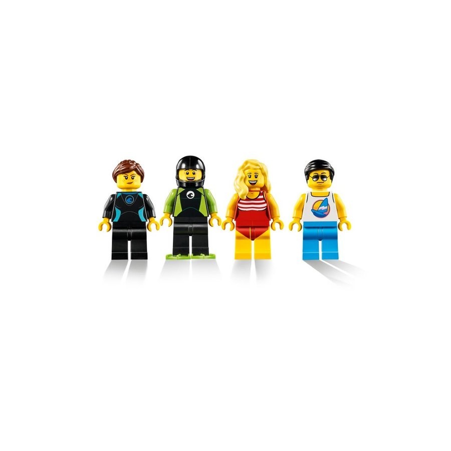 Lego Minifigures Mf Set-- Summer Season Occasion