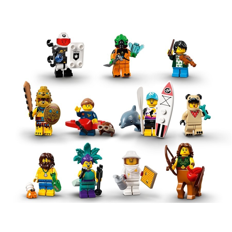 Black Friday Sale - Lego Minifigures Collection 21-- 6 Pack - Valentine's Day Value-Packed Variety Show:£29[lib11089nk]