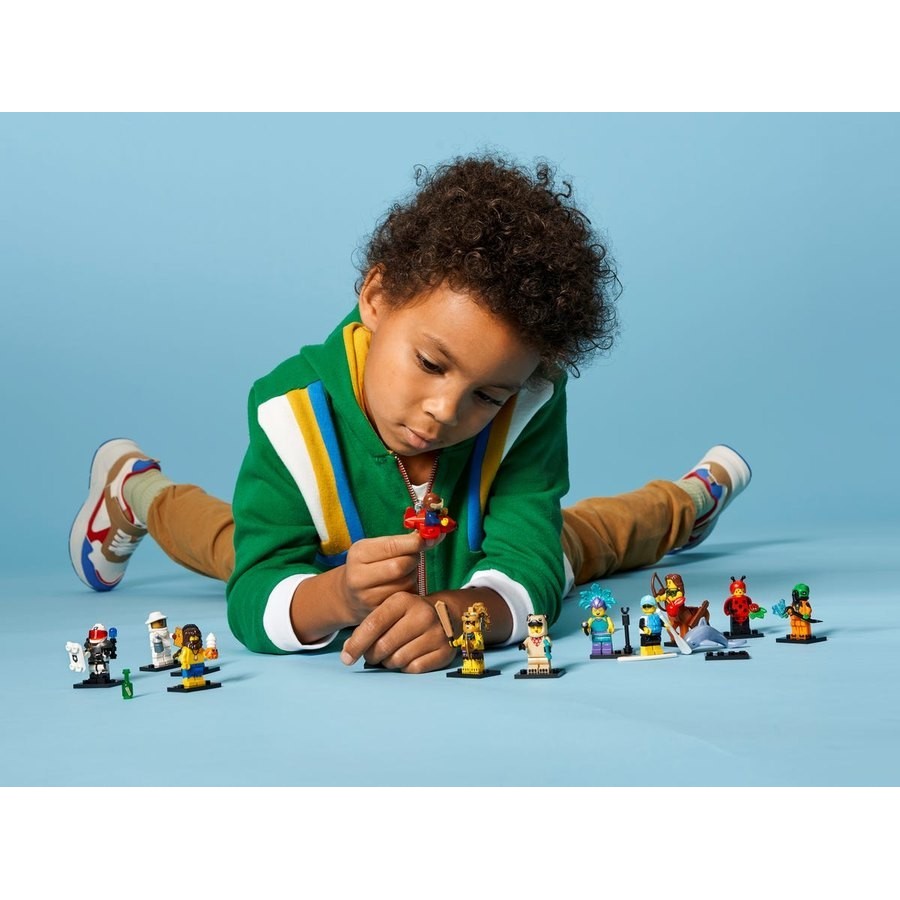 Super Sale - Lego Minifigures Series 21-- 6 Pack - Labor Day Liquidation Luau:£29