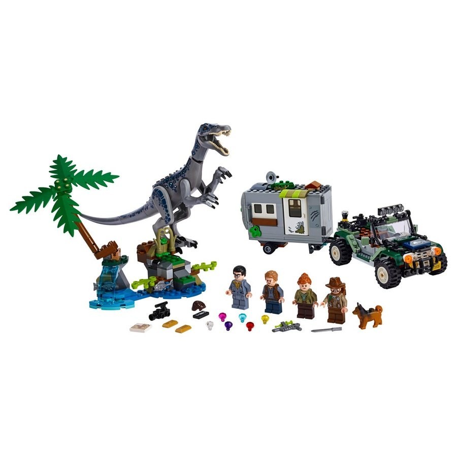 Lego Jurassic Planet Baryonyx Skirmish: The Jewel Pursuit