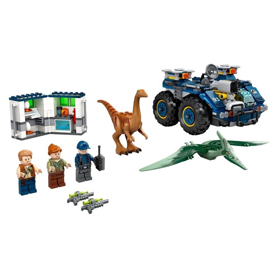 No Returns, No Exchanges - Lego Jurassic Globe Gallimimus And Also Pteranodon Breakout - Markdown Mardi Gras:£43