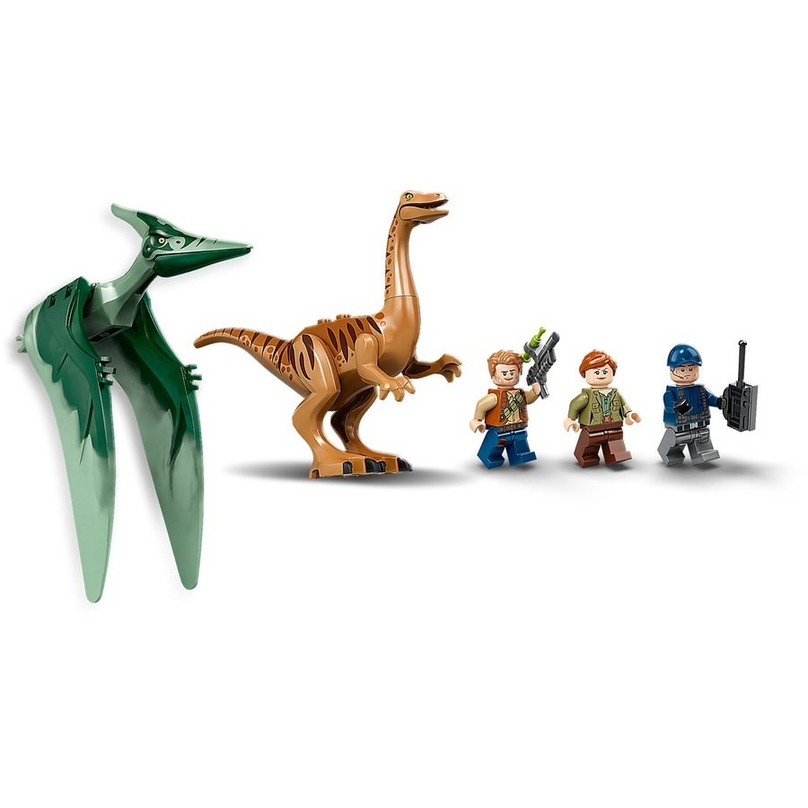 Lego Jurassic Planet Gallimimus And Also Pteranodon Escapement
