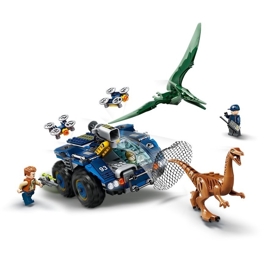 Lego Jurassic Globe Gallimimus As Well As Pteranodon Breakout