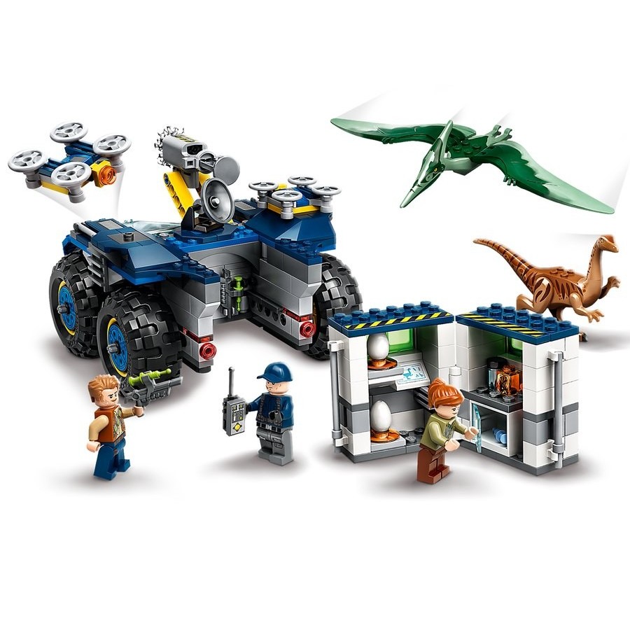 Lego Jurassic Globe Gallimimus And Also Pteranodon Escapement
