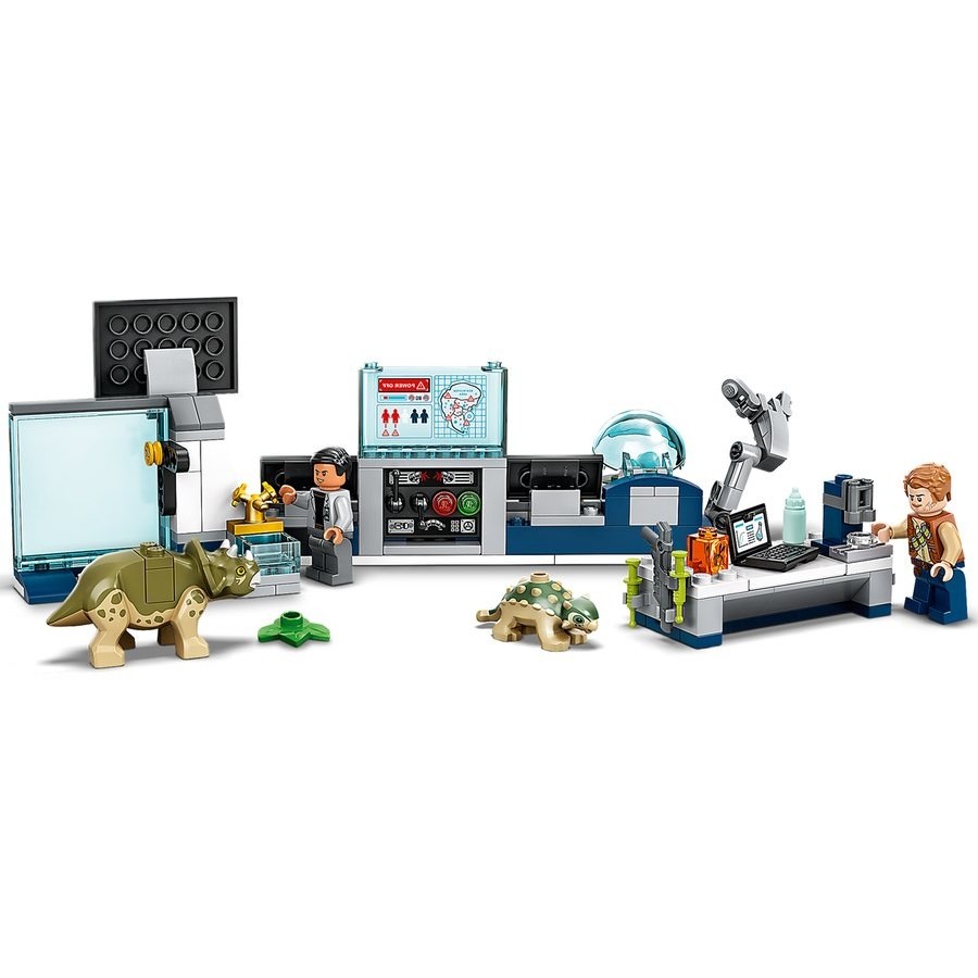 New Year's Sale - Lego Jurassic Globe physician Wu'S Laboratory: Infant Dinosaurs Escapement  - Back-to-School Bonanza:£19