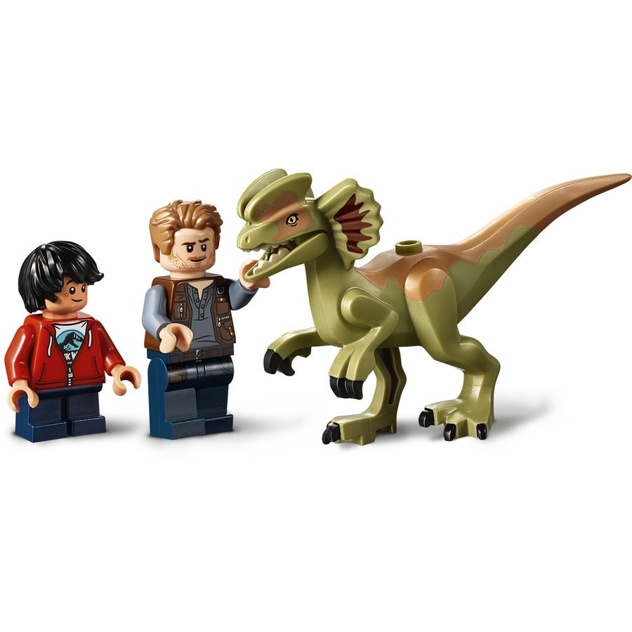 Lego Jurassic World Dilophosaurus On The Loose