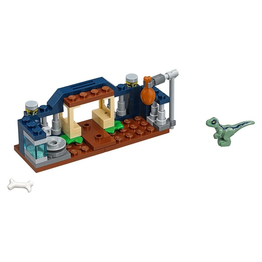 Last-Minute Gift Sale - Lego Jurassic World Child Velociraptor Playpen - E-commerce End-of-Season Sale-A-Thon:£5
