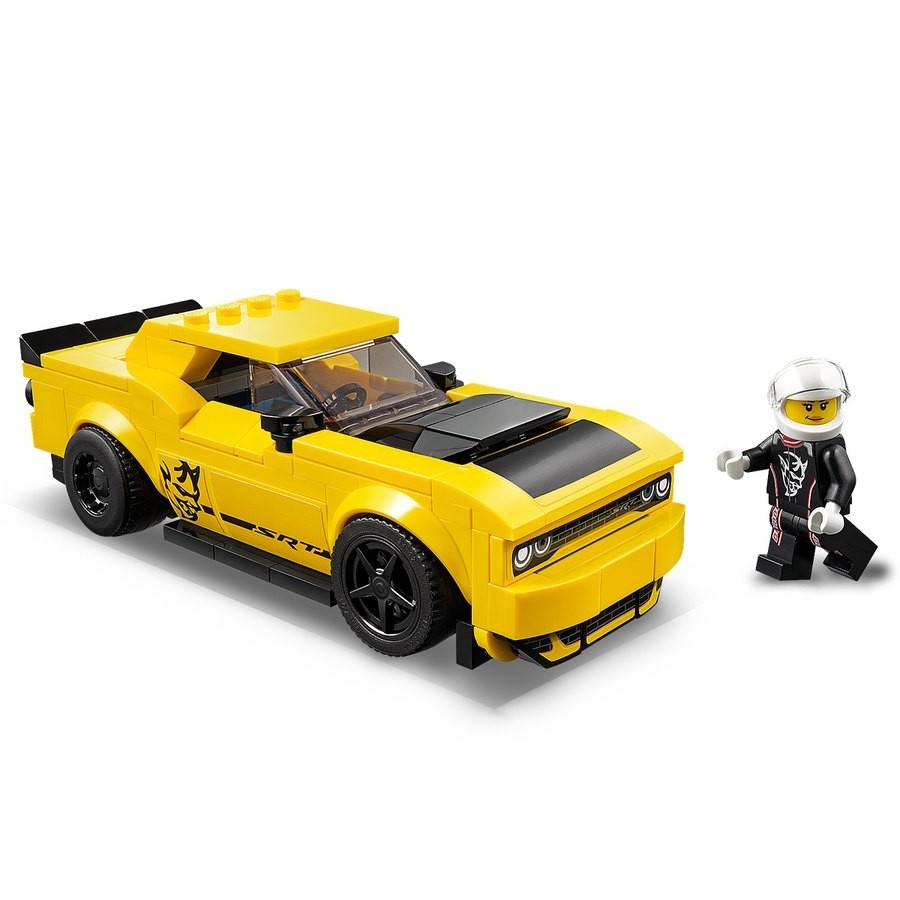 Lego Speed Champions 2018 Dodge Opposition Srt Satanic Force As Well As 1970 Dodge Charger R/T