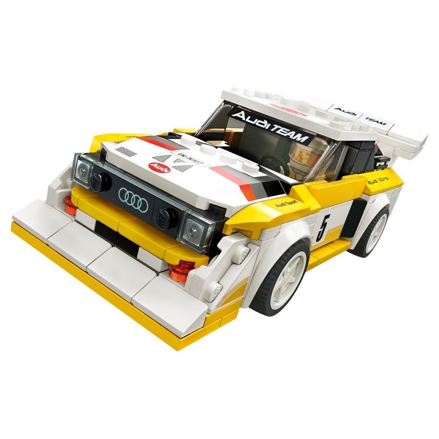 Lego Speed Champions 1985 Audi Sporting Activity Quattro S1