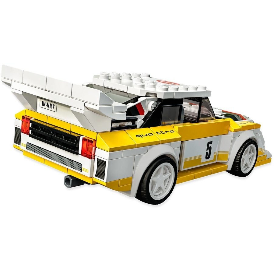 80% Off - Lego Speed Champions 1985 Audi Sporting Activity Quattro S1 - Curbside Pickup Crazy Deal-O-Rama:£20[alb11111co]