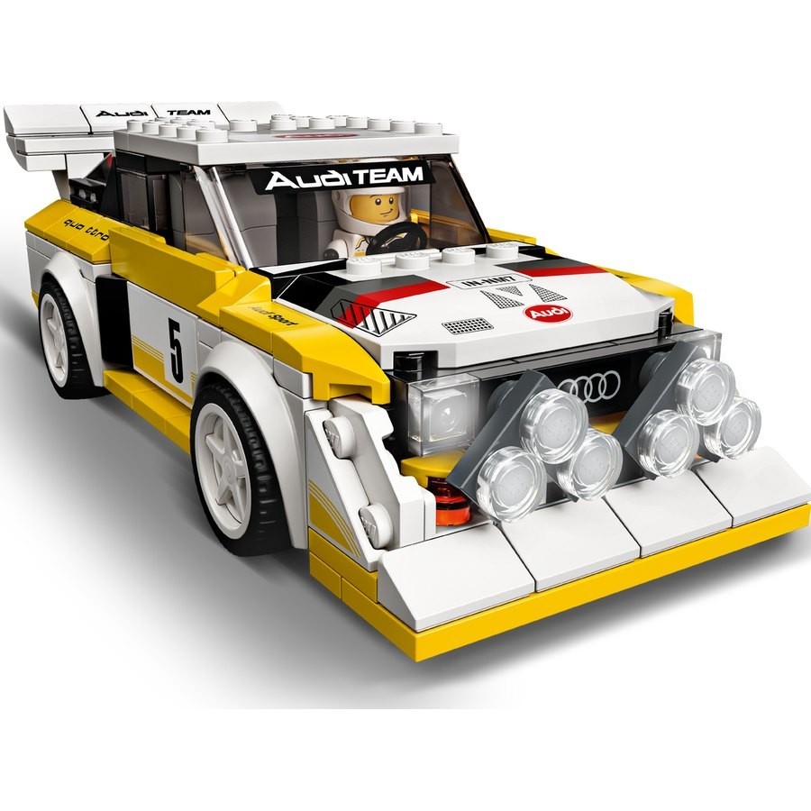 80% Off - Lego Speed Champions 1985 Audi Sporting Activity Quattro S1 - Curbside Pickup Crazy Deal-O-Rama:£20[alb11111co]