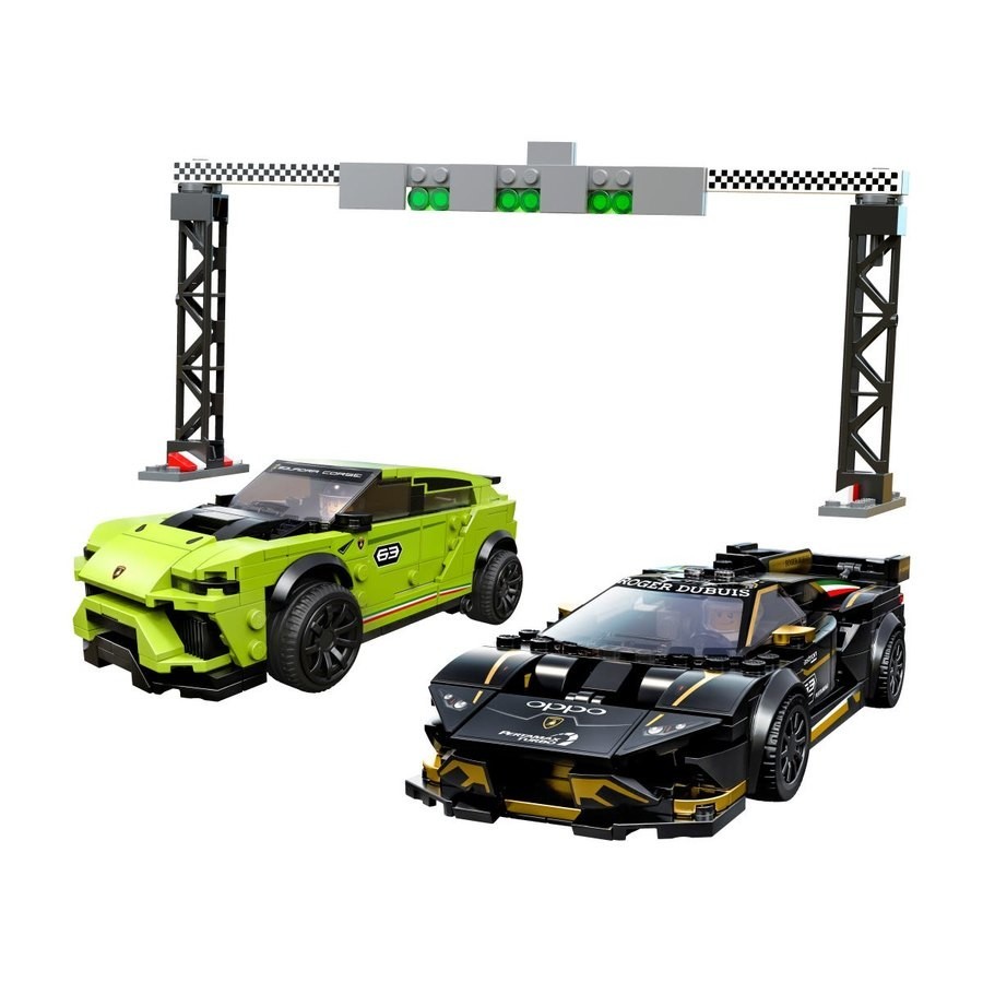 Cyber Monday Week Sale - Lego Speed Champions Lamborghini Urus St-X & Lamborghini Huracán Super Trofeo Evo - Labor Day Liquidation Luau:£42[neb11112ca]
