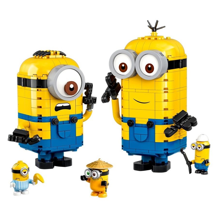Discount - Lego Minions Brick-Built Minions And Also Their Burrow - Bonanza:£41