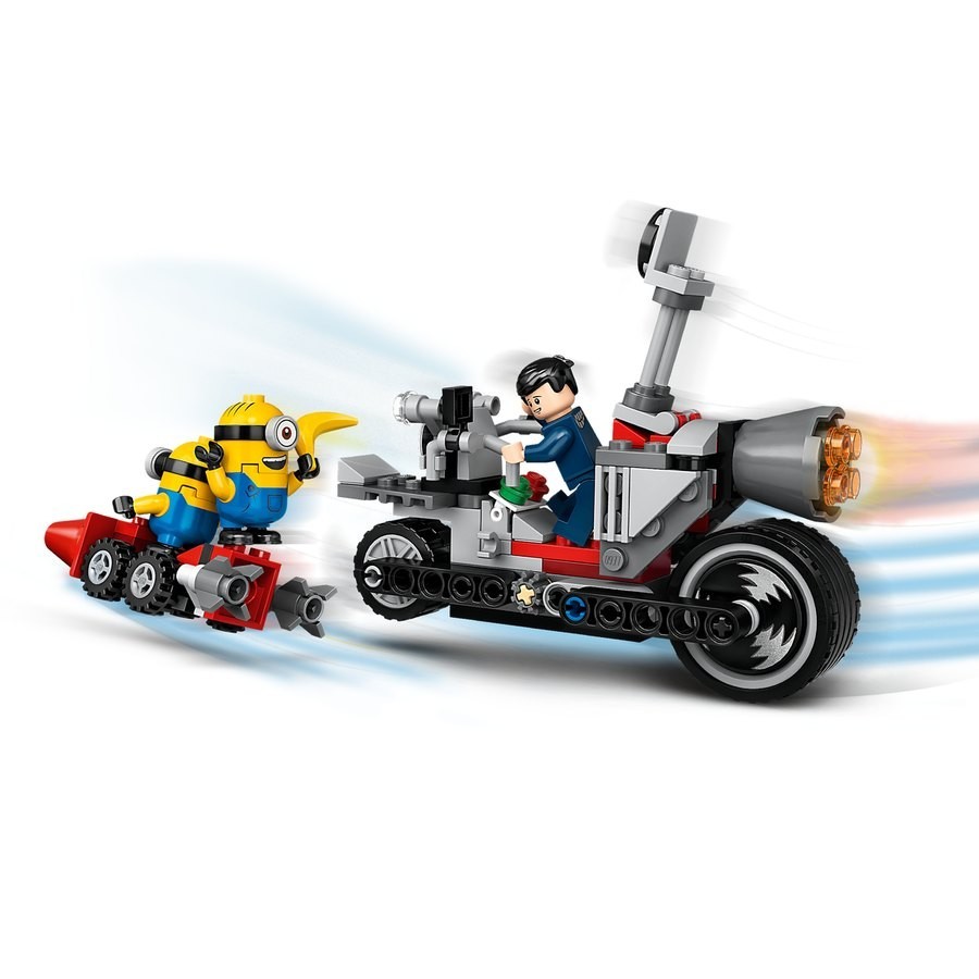 Lego Minions Unstoppable Bike Pursuit