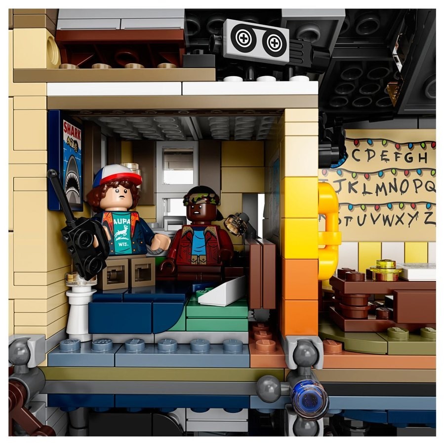 Curbside Pickup Sale - Lego Complete Stranger Points The Upside-down - Blowout:£78[neb11145ca]