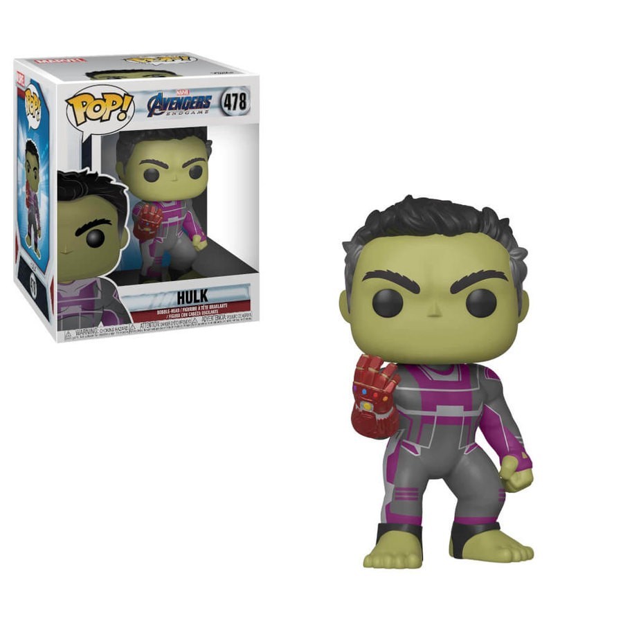 Marvel Avengers: Endgame Hunk 6 in Funko Stand out! Plastic (Surge 2)