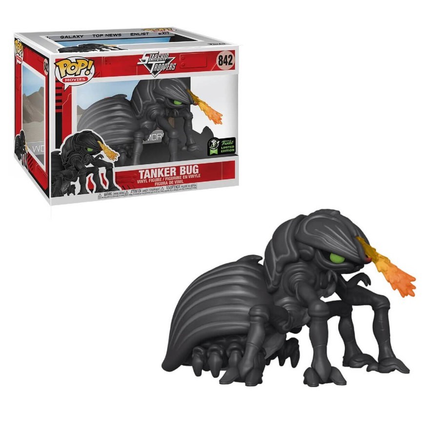 Starship Troopers Tanker Pest 6-Inch ECCC 2020 EXC Funko Stand Out! Plastic
