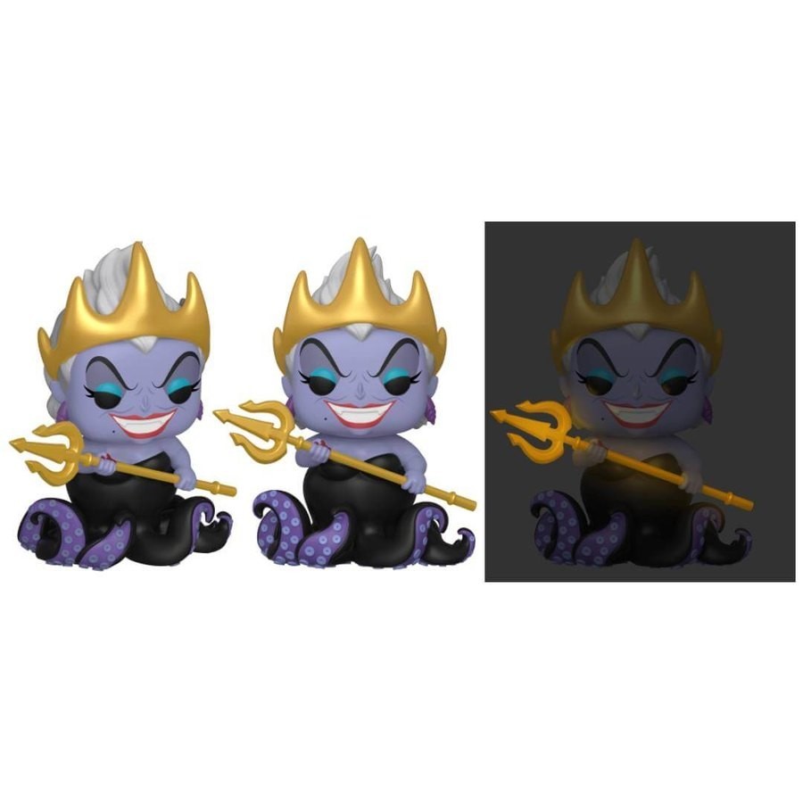 Disney The Minimal Mermaid 10 in Ursula Funko Stand out! Vinyl fabric