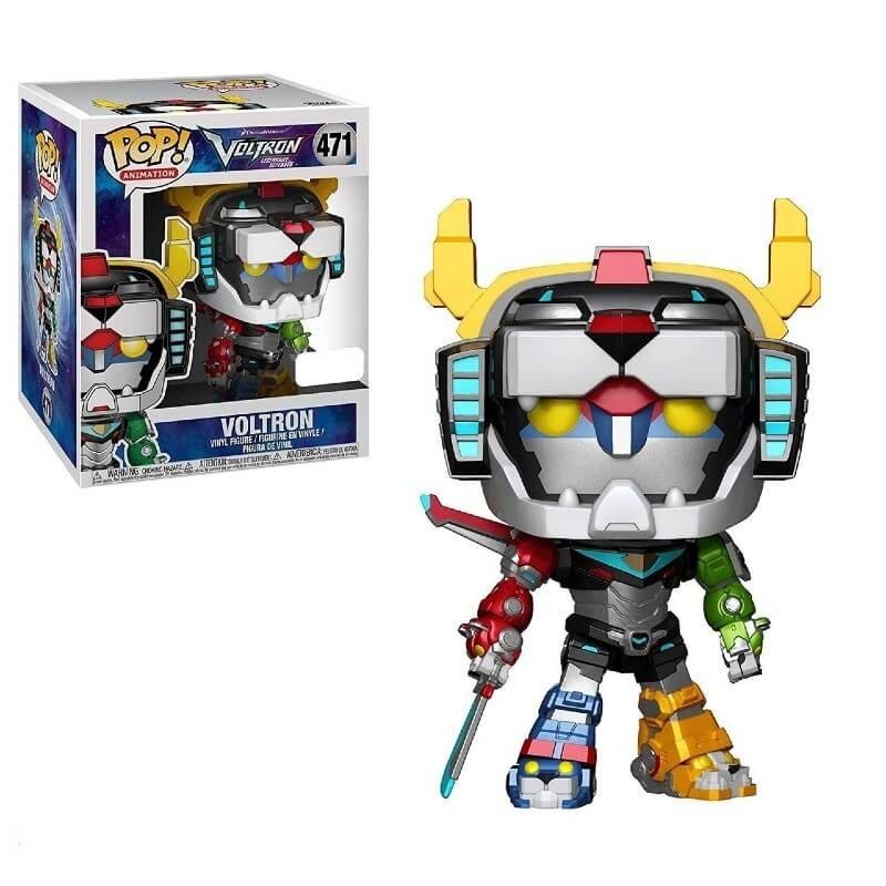 Voltron 6-Inch Metallic EXC Funko Stand Out! Vinyl fabric